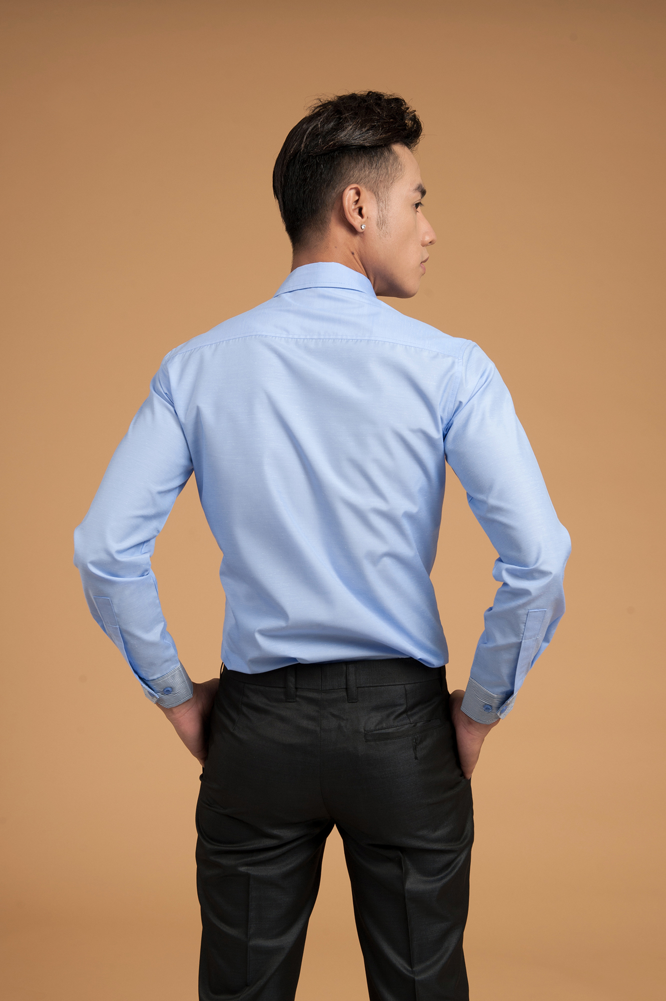 Sơ Mi Nam Thiết Kế Chất Liệu Cotton #MSG9730 - Ảnh 2