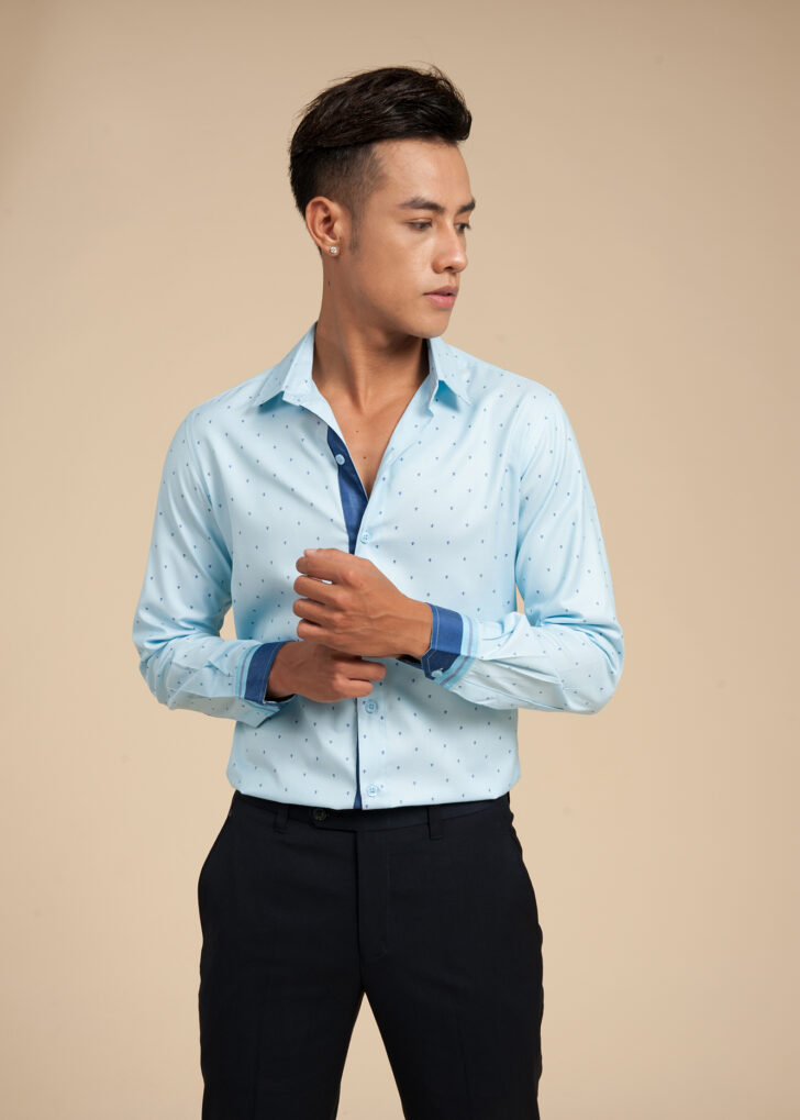 Sơ Mi Nam Công Sở Chất Liệu Cotton #MSG9726