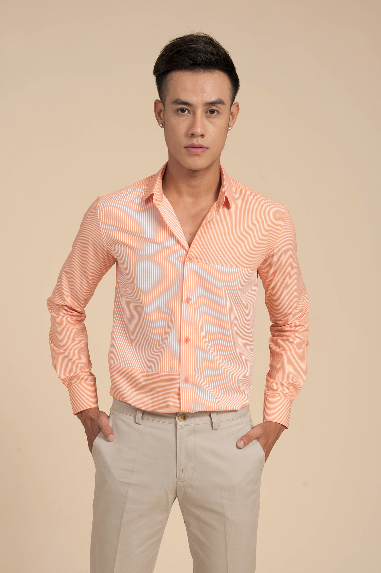 Sơ Mi Nam Công Sở Chất Liệu Cotton #MSG9723 - Ảnh 2