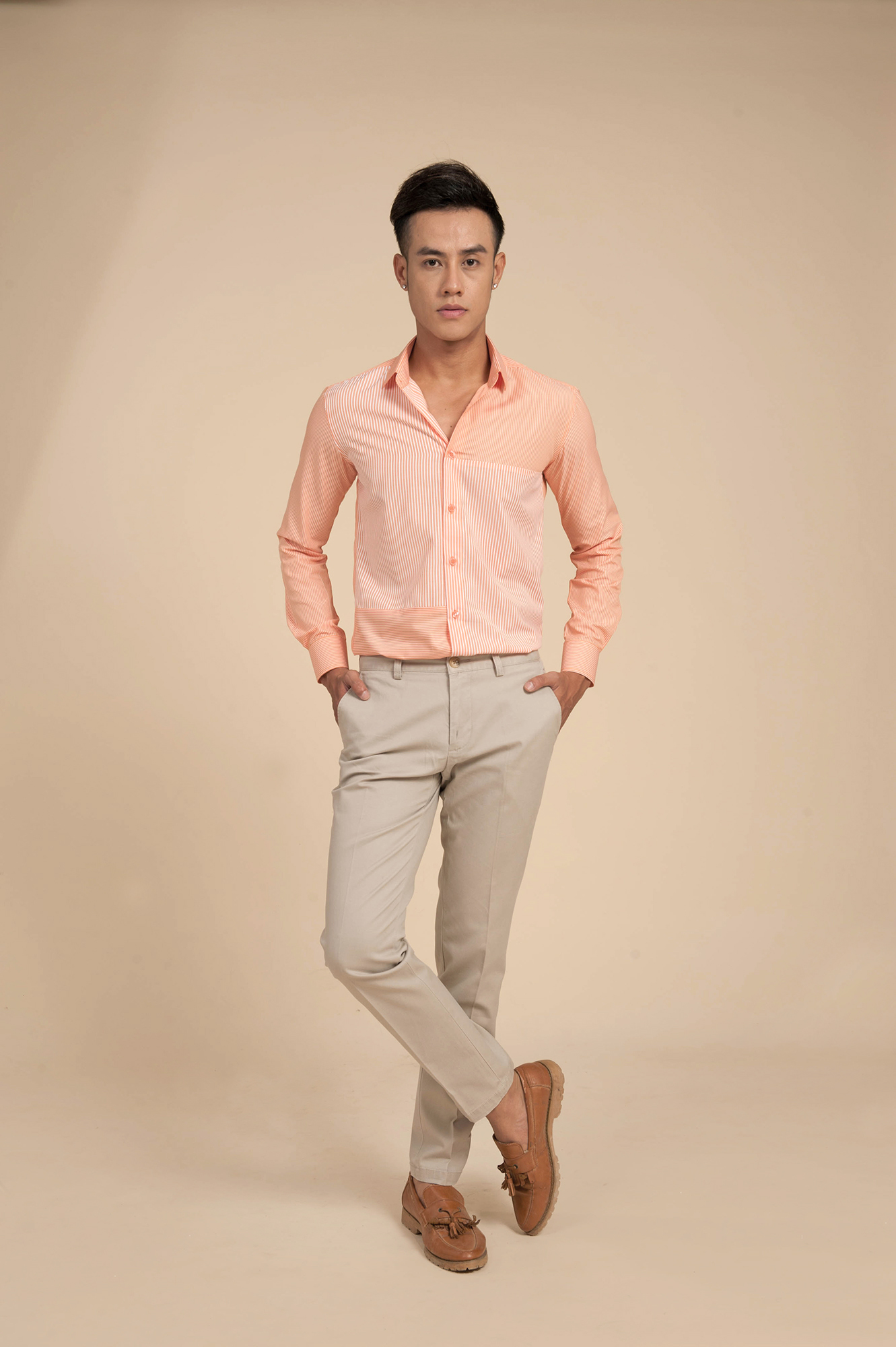 Sơ Mi Nam Công Sở Chất Liệu Cotton #MSG9723 - Ảnh 4