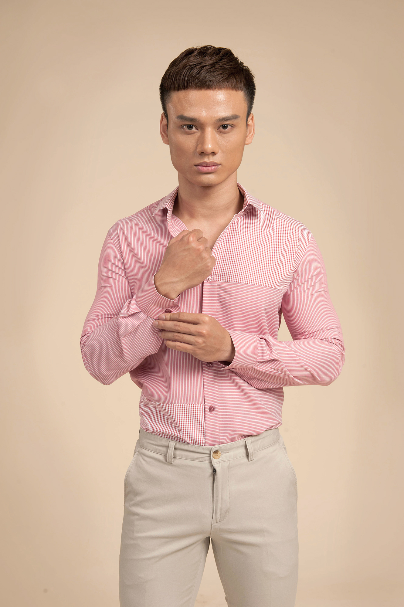 Sơ Mi Nam Công Sở Chất Liệu Cotton #MSG9722